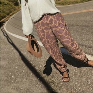 Leopard Print Women's Pants